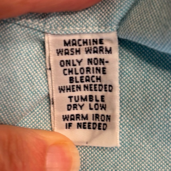 Ralph Lauren Classic Fit Short Sleeve Button Down Shirt W/ Button Collar Size XL - Picture 6 of 9